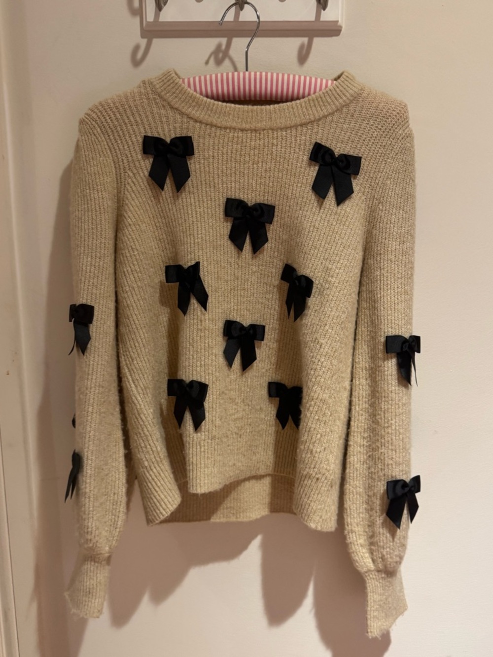 lilly pulitzer zarie sweater beige